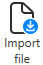 Import file button